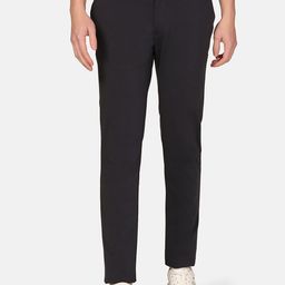 Blackberrys TechPro Men B-91 Slim Fit Low-Rise Wrinkle Free Trousers-picture-8