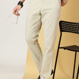 Thomas Scott Men Smart Slim Fit Cotton Chinos Trouser-image-76