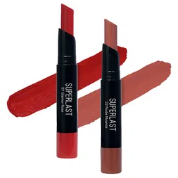 ME-ON Set of 2 Superlast Matte Lipstick - Shade 7 & 22-17