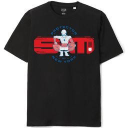 Wear Your Mind Boys Spider-Man Printed Oversized Knitted Pure Cotton T-Shirt-image-92