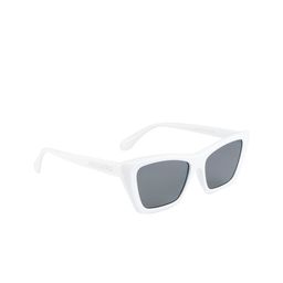 Gold Berg Unisex Black Lens & White Square Sunglasses with UV Protected Lens-41