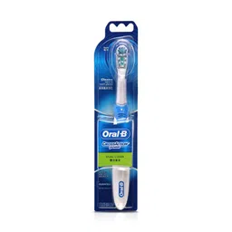 Oral - B Cross Action Power Dual Clean Battery Powered Toothbrush - White-9