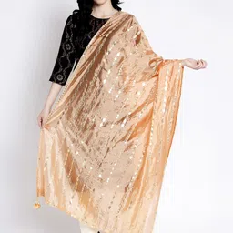 Clora Creation Embroidered Dupatta With Gotta Patti-image-74