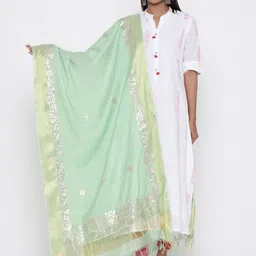 SOUNDARYA Embroidered Dupatta with Gotta Patti-picture-44