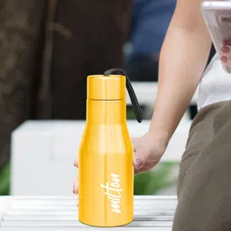 Milton Super 500 Yellow Single Walled Stainless Steel Water Bottle 475 ml-image-14