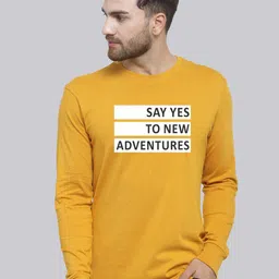 Friskers Typography Printed Pure Cotton Slim Fit T-shirt-picture-29