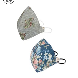 VASTRAMAY Unisex 4Ply 2Pcs Protective Outdoor Face Masks-85
