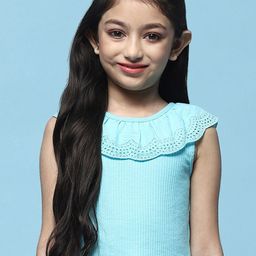 Biba Girls Round Neck Sleeveless Cotton Top-picture-29