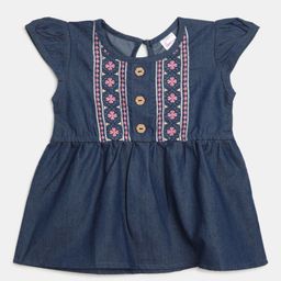 V-Mart Girls Floral Cotton Top-image-37