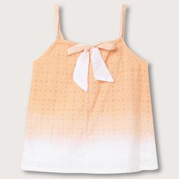 ELLE Ombre Dyed Pure Cotton Schiffli Top-image-17