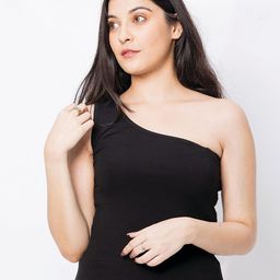 BESIMPLE One Shoulder Cotton Top-image-50