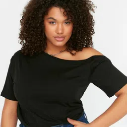 Trendyol One Shoulder Cotton Top-picture-28