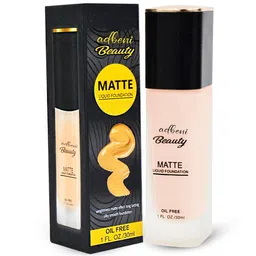 Adbeni Silky Smooth Weightless Matte Effect Oil Free Liquid Foundation 30ml -Shade 03-24