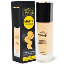 Adbeni Silky Smooth Weightless Matte Effect Oil Free Liquid Foundation 30ml - Shade 01-23