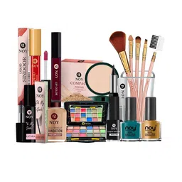 NOY 15Pcs Luxurious Pairing Makeup Combo- For Exquisite Glamour - Combo No. 515-21