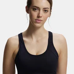 Jockey Wirefree Padded Cotton Full Coverage Racer Back Styling Active Bra-1380-image-71