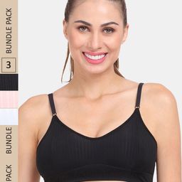 Amour Secret Pack of 3 Bra-image-43