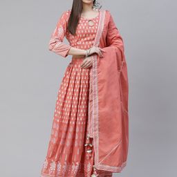 Divena Printed Ready to Wear Lehenga & Blouse With Dupatta-picture-26