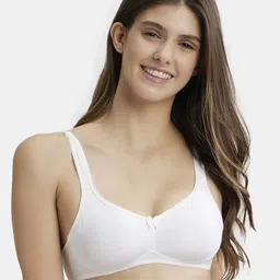 Jockey Wirefree Non Padded Super Combed Cotton Stretch Full Coverage Everyday Bra-44