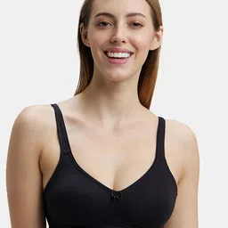 Jockey Wirefree Non Padded Super Combed Cotton Stretch Full Coverage Everyday Bra 1250-54