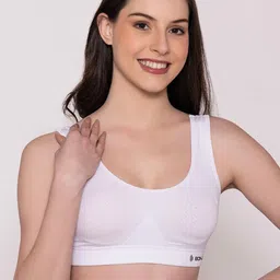 Bonjour Full Coverage Non Padded Anti Odour Cotton Workout Bra With All Day Comfort-26