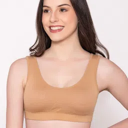 Bonjour Full Coverage Non Padded Anti Odour Cotton Workout Bra With All Day Comfort-47