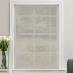 Deco Window Grey & White Room Darkening Window Blinds-38