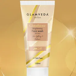 GLAMVEDA Glutathione 24k Gold Glow Booster Face Wash - 100 ml-54