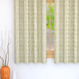 Story@Home Jacquard 400 GSM 5 feet 1 U Window Curtain-image-98