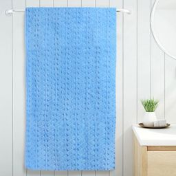 FABINALIV Blue 1 Cotton 400 GSM Bath Towel-image-39