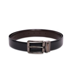 Belwaba Men Brown Textured Leather Belt-image-71