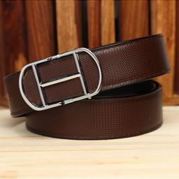 Kastner Men Brown Textured Formal Belt-image-60