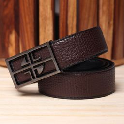Kastner Men Brown Textured Reversible Formal Belt-image-68