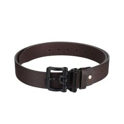 Kastner Men Brown Textured Formal Belt-image-62