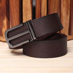 Kastner Men Brown Artificial Leather Textured Formal Belt-image-28