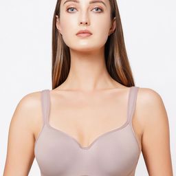SOIE Women Full Coverage Padded Sweetheart Neckline Seamless Cups Bra-21