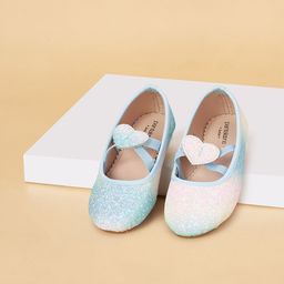 Pantaloons Junior Girls Round Toe Textured Ballerinas with Bows Flats-image-4
