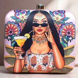 ARTKLIM Printed Box Clutches-26