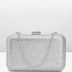Lino Perros Stone Embellished Box Clutch-51