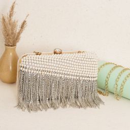 FABBHUE Embellished Box Clutch-image-14