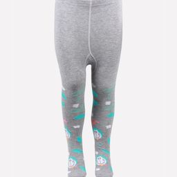 Bonjour Girls Grey Doraemon Printed Anti-Odour Tights-picture-30