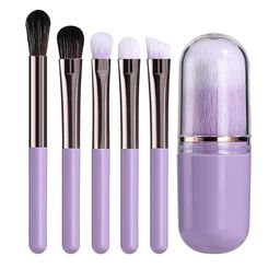 BS MALL Set of 6 Makeup Brush Travel Set-5