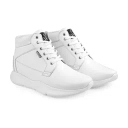 Bxxy Men Hidden Elevator Height increasing Lightweight High-Top Sneakers-73