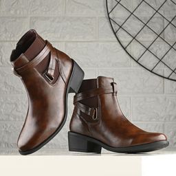 El Paso Women Heeled Mid-Top Regular Boots-picture-26
