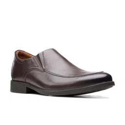 Clarks Men Brown Solid Formal Slip On Shoes-picture-42
