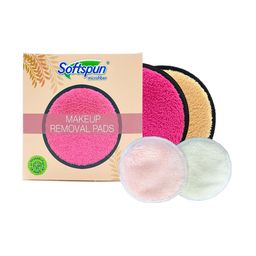 Softspun Microfiber Set of 4 Reusable Makeup Remover Cleansing Pads-30