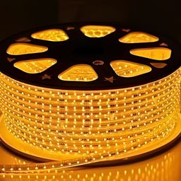 SPARK WORLD Yellow Rice-Shaped String Lights-11