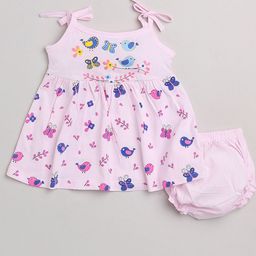 Mars Infiniti Printed Pure Cotton Top With Skirt-image-39