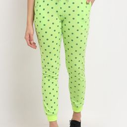 VIMAL JONNEY Women Green Printed Joggers-image-18