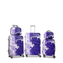 Polo Class Set of 5 Hard-Sided Trolley Bags & Vanity Bags- 50 cm, 60 cm & 71 cm-12